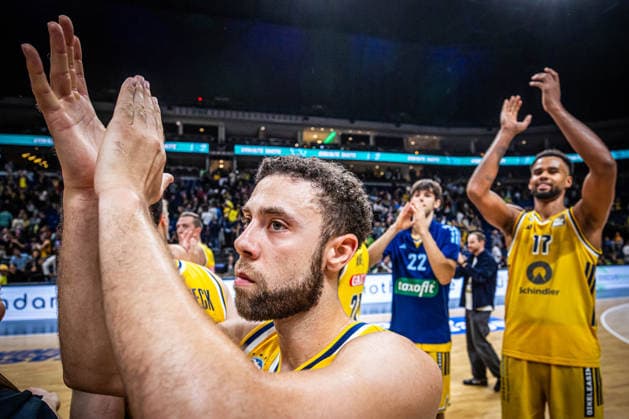 Basketball Berlin 18.09.2026 Saison 2026 2027 EasyCredit BBL 1. Bundesliga Männer, Herren Alba Berlin - NINERS Chemnitz Jordan Ford (Alba Berlin, No.03)