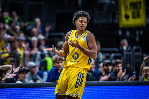 Basketball Berlin 18.09.2026 Saison 2026 2027 EasyCredit BBL 1. Bundesliga Männer, Herren Alba Berlin - NINERS Chemnitz Jack Kayil (Alba Berlin, No.07)