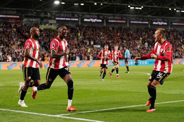 Premier League: Brentford v Chelsea Jaidon Anthony of Brentford celebrates goal to make it 1-0 during the Premier League match Brentford vs Chelsea at GTECH Community Stadium, London, United Kingdom on 18 September 2026 (Photo by Harvey Murphy News Images) Copyright: xHarveyxMurphy NewsxImagesx