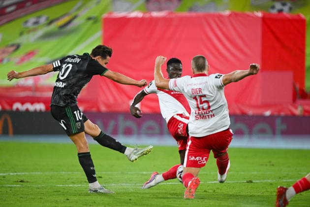 FOOTBALL : AS Monaco VS RC Lens - Ligue 1 McDonald s - 18 09 2026 Florian Thauvin (RCL) - Ligue 1 McDonald™s match between AS Monaco and Racing Club de Lens on September 18, 2026 at the Louis II Stadium in Monaco. MonacoMonaco  Copyright: xWilliamxCannarellax