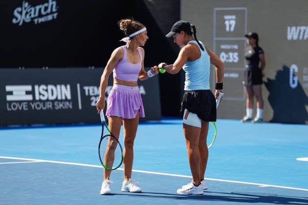 WTA, Tennis Damen GUADALAJARA OPEN 2026 WTA GUADALAJARA OPEN 2026 KATARZYNA PITER QUINN GLEASON VS PEANGTARN PLIPUECH MOMOKO KOBORI 18092026 GUADALAJARA, JALISCO. Action photo of Katarzyna Piter and Quinn Gleason, during a semifinal match of the WTA Guadalajara Open 2026, held at the Centro Panamericano de Tenis of Guadalajara, Jalisco, Mexico. Foto de accion de Katarzyna Piter y Quinn Gleason, durante juego semifinal del WTA Guadalajara Open 2026 celebrado en el Centro Panamericano de Tenis de Guadalajara, Jalisco, Mexico PHOTO BY IMAGENSHOP AGENCIA FOTOGRAFICA GUADALAJARA JALISCO MEXICO Copyright: xIMAGENSHOPxAGENCIAxFOTOGRAFICAx