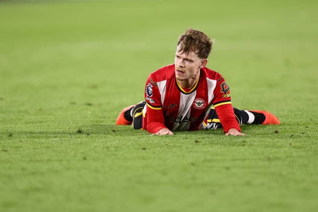 Brentford v Chelsea 18 September 2026, London - Premier League Football - Brentford v Chelsea - Keane Lewis-Potter of Brentford - Photo: Jacques Feeney Offside. London UK Copyright: xJacquesxFeeneyx xOffsidexOffside