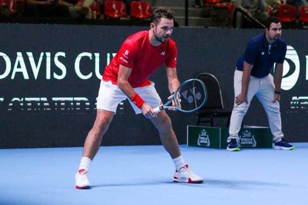 RECORD DATE NOT STATED Davis Cup - Gustavo Heide x Stan Wawrinka Rio de Janeiro (RJ) 18 09 2026 - Davis Cup Brazil Switzerland Tennis - Match between tennis players Gustavo Heide (BRA) and Stan Wawrinka (SUI), for the Davis Cup, at Farmasi Arena, in Barra da Tijuca, Rio de Janeiro(Foto: Lucas Simonin Gomes Thenews2 imago images) SPO  Copyright: xLucasxSimoninxGomesx