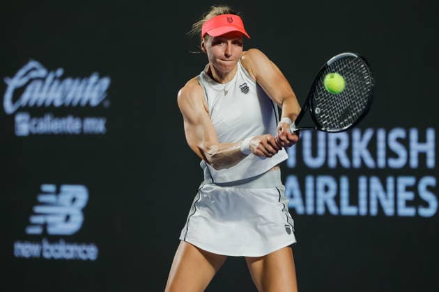 WTA, Tennis Damen GUADALAJARA OPEN 2026 WTA GUADALAJARA OPEN 2026 LIUDMILA SAMSONOVA VS PEYTON STEARNS 18092026 GUADALAJARA, JALISCO. Action photo of Peyton Stearns of the United States, during a semifinal match of the WTA Guadalajara Open 2026, held at the Centro Panamericano de Tenis of Guadalajara, Jalisco, Mexico. Foto de accion de Peyton Stearns de Estados Unidos, durante juego semifinal del WTA Guadalajara Open 2026 celebrado en el Centro Panamericano de Tenis de Guadalajara, Jalisco, Mexico GUADALAJARA JALISCO MEXICO Copyright: xIMAGENSHOPxAGENCIAxFOTOGRAFICAx