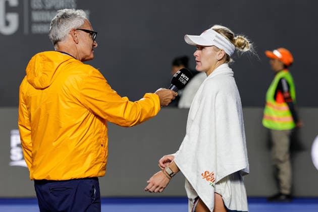 WTA, Tennis Damen GUADALAJARA OPEN 2026 WTA GUADALAJARA OPEN 2026 LIUDMILA SAMSONOVA VS PEYTON STEARNS 18092026 GUADALAJARA, JALISCO. Action photo of Peyton Stearns of the United States, during a semifinal match of the WTA Guadalajara Open 2026, held at the Centro Panamericano de Tenis of Guadalajara, Jalisco, Mexico. Foto de accion de Peyton Stearns de Estados Unidos, durante juego semifinal del WTA Guadalajara Open 2026 celebrado en el Centro Panamericano de Tenis de Guadalajara, Jalisco, Mexico GUADALAJARA JALISCO MEXICO Copyright: xIMAGENSHOPxAGENCIAxFOTOGRAFICAx