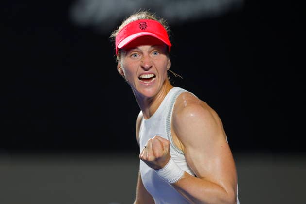 Guadalajara Open tennis tournament Liudmila Samsonova of Russia reacts while in action against Peyton Stearns of the USA during their Women s Singles semifinal tennis match at the Guadalajara Open WTA, Tennis Damen 500 in Guadalajara, Jalisco, Mexico, 18 September 2026. Guadalajara Mexico  Copyright: xFranciscoxGuascox