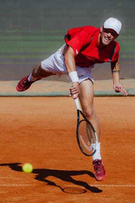 TENNIS - Davis Cup, AUT vs BEL VIENNA,AUSTRIA,19.SEP.26 - TENNIS - ITF Davis Cup, qualification round 2, Austria vs Belgium. Image shows Neil Oberleitner (AUT).  GEPAxpictures xAlexanderxSolc
