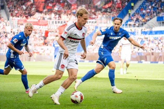 19.09.2026, xdaymx, Fussball 2.Bundesliga, Karlsruher SC - 1.FC Nürnberg. Tim Janisch (1.FC Nürnberg) (DFL DFB REGULATIONS PROHIBIT ANY USE OF PHOTOGRAPHS as IMAGE SEQUENCES and or QUASI-VIDEO) Karlsruhe