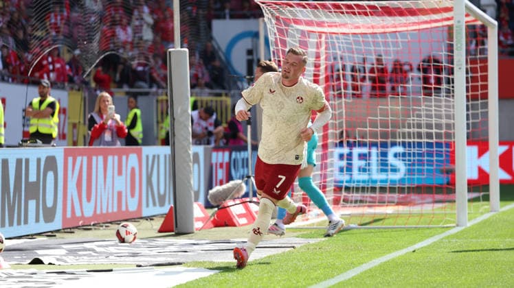 19.09.2026, xrekx, Fussball 2.Bundesliga, 1.FC Kaiserslautern - Eintracht Braunschweig v.l. Marlon Ritter (1.FC Kaiserslautern) (DFL DFB REGULATIONS PROHIBIT ANY USE OF PHOTOGRAPHS as IMAGE SEQUENCES and or QUASI-VIDEO) Kaiserslautern