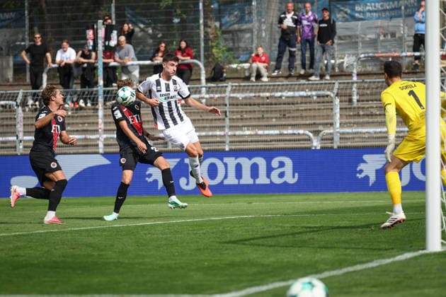 3. Liga - Saison 2026 27 - Victoria Köln - FC Ingolstadt 04 - Georgios Antzoulas (Nr.6 - FCI) - XXXXX - Foto: Meyer Jürgen 3. Liga - Saison 2026 27 - Victoria Köln - FC Ingolstadt 04
