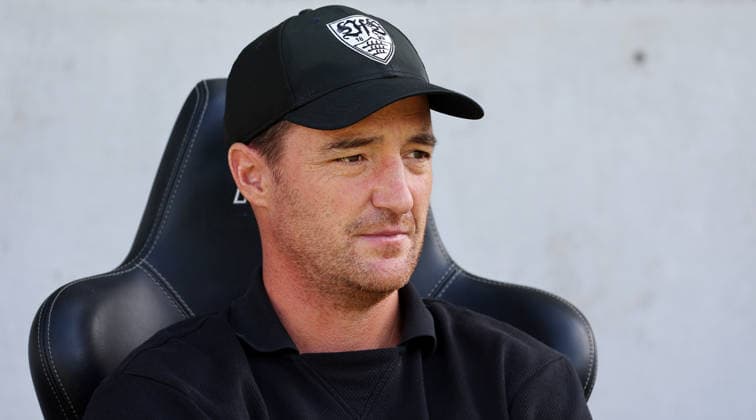 2026.09.19, Deutschland, Aspach Fußball VfB Stuttgart II vs. SSV Jahn Regensburg, Trainer Nico Willig (VfB II)
