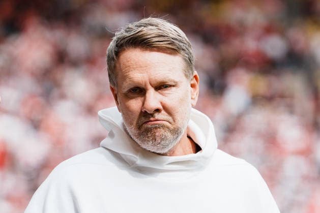 Deutschland: Fussball 3. Liga 2026 - 2027, 7. Spieltag - Alemannia Aachen vs Fortuna Düsseldorf - Tivoli (Aachen): Sascha Rösler (Leiter Lizenzbereich Fortuna Düsseldorf) vor Interview bei Magenta Porträt Copyright: xThiemoxRudolphx