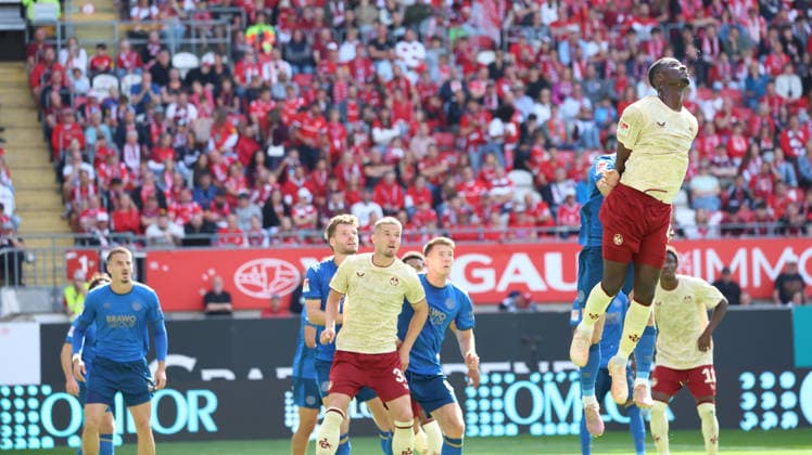 19.09.2026, xrekx, Fussball 2.Bundesliga, 1.FC Kaiserslautern - Eintracht Braunschweig v.l. Maxwell Gyamfi (1.FC Kaiserslautern) (DFL DFB REGULATIONS PROHIBIT ANY USE OF PHOTOGRAPHS as IMAGE SEQUENCES and or QUASI-VIDEO) Kaiserslautern