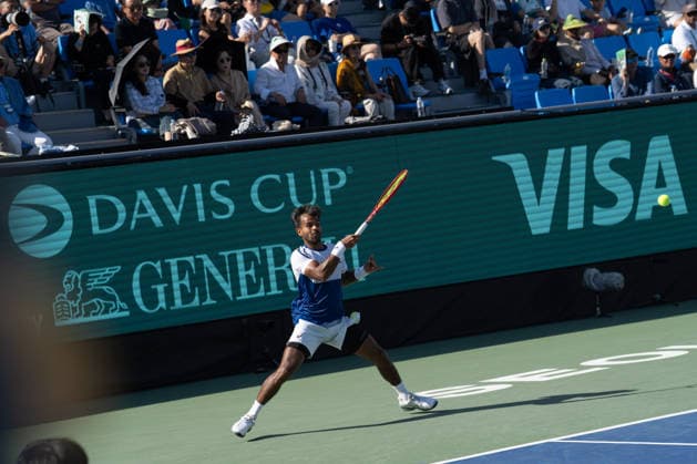 September 19, 2026, Seoul, Seoul, South Korea: IndiaÃ¢â‚¬â ¢s Sumit Nagal plays against South KoreaÃ¢â‚¬â ¢s Soonwoo Kwon in the third singles match of the 2026 Davis Cup Qualifier second-round tie between India and the Republic of Korea at the Olympic Tennis Center 2026 Davis Cup Qualifier: Republic Of Korea Vs. India Ã¢â‚¬ Day 2  - ZUMAm346 0867270425st Copyright: xSuhxJeenxMoonx