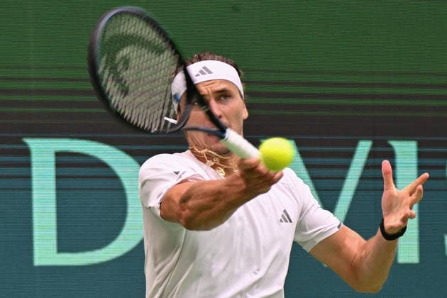 Alexander Zverev GER 19.09.2026 ¢ Tennis ¢ Davis Cup Qualifiers 2. Runde ¢ Deutschland vs Kroatien , heristo-arena, Halle (Westfalen), NRW Germany
