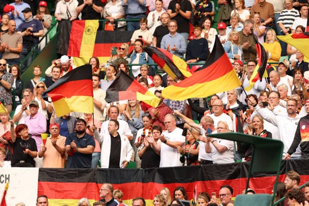 Davis Cup Germany vs. Croatia, Heristo Arena, Halle Westf., Germany Tennis - Davis Cup 20026 - - Heristo Arena - Halle West - Northrhine Westphalia - Germany - 19 September 2026. Copyright: xJuergenxHasenkopfx