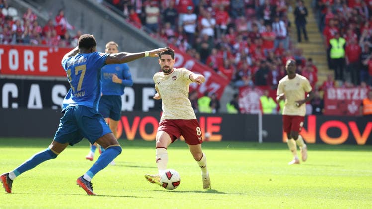 19.09.2026, xrekx, Fussball 2.Bundesliga, 1.FC Kaiserslautern - Eintracht Braunschweig v.l. Semih Sahin (1.FC Kaiserslautern) (DFL DFB REGULATIONS PROHIBIT ANY USE OF PHOTOGRAPHS as IMAGE SEQUENCES and or QUASI-VIDEO) Kaiserslautern
