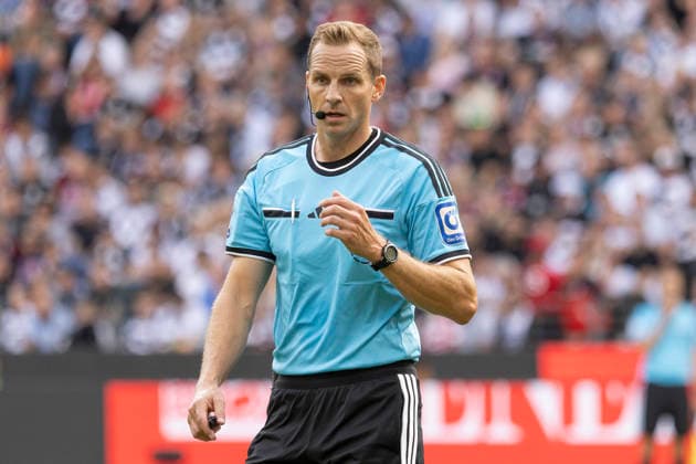 1. Fussball Bundesliga: Eintracht Frankfurt - SC Freiburg, 19.09.2026 Sören Storks (Schiedsrichter), Freisteller, Portrait Porträt, Eintracht Frankfurt - SC Freiburg, Frankfurt, Deutsche Bank Park, 19.9.2026 Copyright: xBEAUTIFULxSPORTS Gawlikx