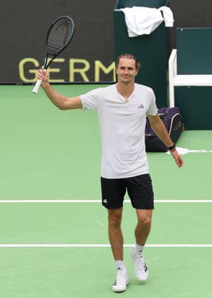 Alexander Zverev, Davis Cup Germany vs. Croatia, Heristo Arena, Halle Westf., Germany Tennis - Davis Cup 20026 - - Heristo Arena - Halle West - Northrhine Westphalia - Germany - 19 September 2026. Copyright: xJuergenxHasenkopfx