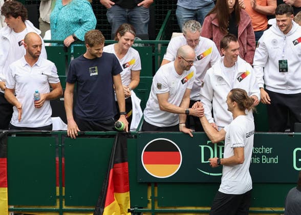 Alexander Zverev,Team Germany, Davis Cup Germany vs. Croatia, Heristo Arena, Halle Westf., Germany Tennis - Davis Cup 20026 - - Heristo Arena - Halle West - Northrhine Westphalia - Germany - 19 September 2026. Copyright: xJuergenxHasenkopfx