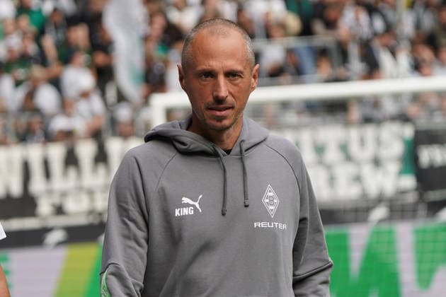 Mönchengladbach Fussball, 1.BL saison 2026 2027 Borussia Mönchengladbach vs 1. FSV Mainz 05, 19.09.2026, Borussia Park, Mönchengladbach Jan-Moritz Lichte, Trainer Borussia Mönchengladbach, Aktion, Einzelbild