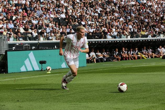 19.09.2026 xmgoodx Frankfurt am Main, Deutsche Bank Park Bundesliga Saison 2026 2027 Eintracht Frankfurt - SC Freiburg Freisteller Matthias Ginter (Freiburg) DFL DFB REGULATIONS PROHIBIT ANY USE OF PHOTOGRAPHS AS IMAGE SEQUENCES AND OR QUASI-VIDEO.