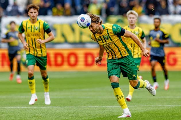 DEN HAAG , 19-09-2026 , WerkTalent Stadium , season 2026 2027 , Dutch Eredivisie football , match between ADO Den Haag and Cambuur , picture shows ADO Den Haag player Pascal Mulder ADO - Cambuur  x207260242x Copyright: