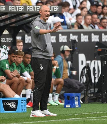 19.09.2026, xhbx, Fussball 1.Bundesliga, Borussia Moenchengladbach - 1.FSV Mainz 05 v.l. Interimstrainer Jan-Moritz Lichte (Borussia Mönchengladbach) (DFL DFB REGULATIONS PROHIBIT ANY USE OF PHOTOGRAPHS as IMAGE SEQUENCES and or QUASI-VIDEO) Moenchengladbach