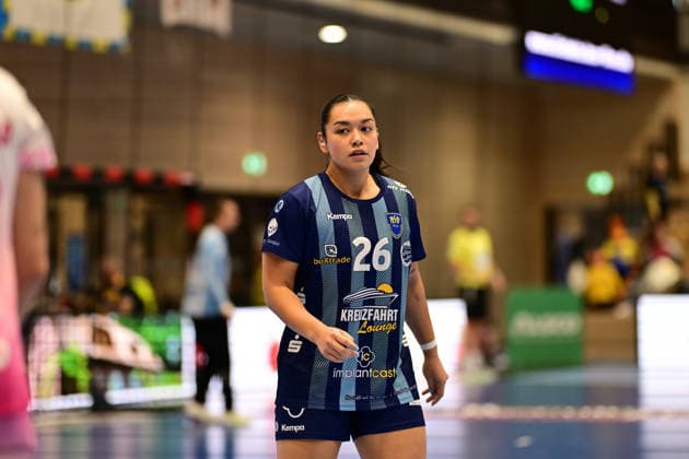 Handball I Frauen I Saison 2026-2027 I Bundesliga I 4. Spieltag I Buxtehuder SV - HSG Bensheim-Auerbach I 19.09.2026 Christin Kaufmann (26, Buxtehuder Sportverein) Buxtehude Halle Nord (Neu) Niedersachsen Deutschland Copyright: xLobeca FelixxWeißbergx
