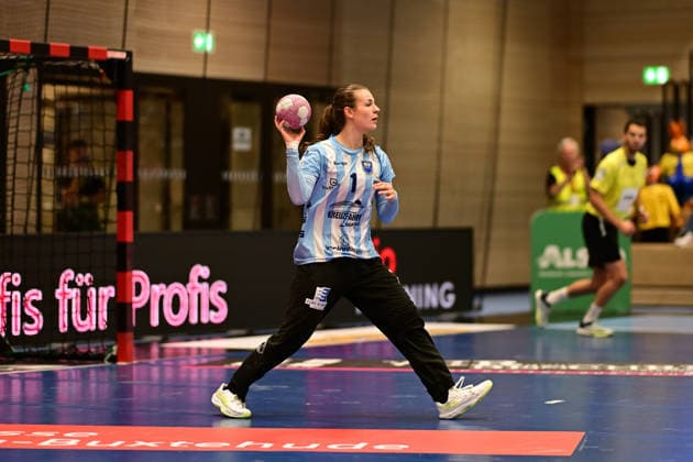 Handball I Frauen I Saison 2026-2027 I Bundesliga I 4. Spieltag I Buxtehuder SV - HSG Bensheim-Auerbach I 19.09.2026 Nikki van der Vorst (1, Buxtehuder Sportverein) Buxtehude Halle Nord (Neu) Niedersachsen Deutschland Copyright: xLobeca FelixxWeißbergx