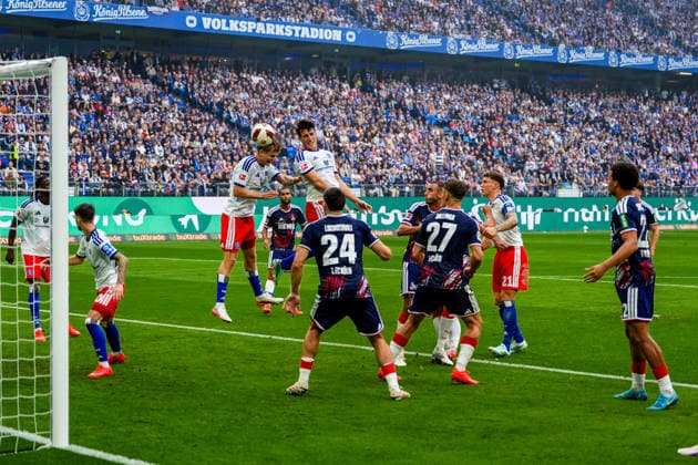 Deutschland: Fußball Bundesliga 2026 27, 4. Spieltag Hamburger SV (HSV) vs 1. FC Koeln Volkspark Stadion (Hamburg): 1:0 durch Nicolas Capaldo (Hamburger SV, 24) Copyright: xStefanxTrochax