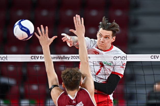 Sport Bilder des Tages 2026.09.19 Sofia siatkowka Mistrzostwa Europy w siatkowce mezczyzn Polska - Lotwa N z Bartlomiej Lemanski Foto Lukasz Laskowski PressFocus 2026.09.19 Sofia CEV Enel EuroVolley Men 2026 Poland vs Latvia Bartlomiej Lemanski Credit: Lukasz Laskowski PressFocus NEWSPIX.PL --- newspix.pl 