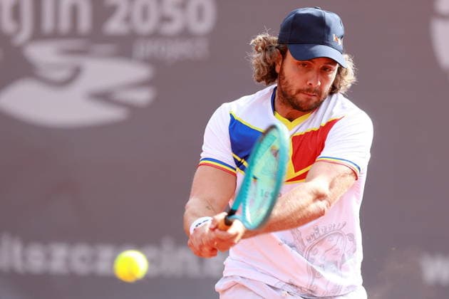 SZCZECIN, 19.09.2026 TURNIEJ TENISA ZIEMNEGO ATP, Tennis Herren CHALLENGER - ATP CHALLENGER INVEST IN SZCZECIN OPEN 2026 NZ MARCO TRUNGELLITI FOT. KRZYSZTOF CICHOMSKI NEWSPIX.PL --- newspix.pl 