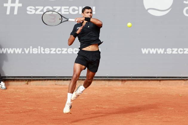 SZCZECIN, 19.09.2026 TURNIEJ TENISA ZIEMNEGO ATP, Tennis Herren CHALLENGER - ATP CHALLENGER INVEST IN SZCZECIN OPEN 2026 NZ THIAGO MONTEIRO FOT. KRZYSZTOF CICHOMSKI NEWSPIX.PL --- newspix.pl 
