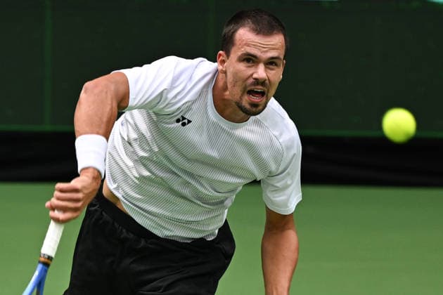 Daniel Altmaier GER 19.09.2026 ¢ Tennis ¢ Davis Cup Qualifiers 2. Runde ¢ Deutschland vs Kroatien , heristo-arena, Halle (Westfalen), NRW Germany