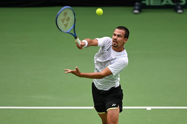 Daniel Altmaier GER 19.09.2026 ¢ Tennis ¢ Davis Cup Qualifiers 2. Runde ¢ Deutschland vs Kroatien , heristo-arena, Halle (Westfalen), NRW Germany