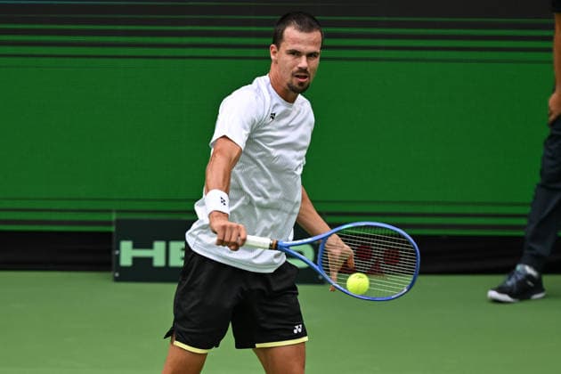 Daniel Altmaier GER 19.09.2026 ¢ Tennis ¢ Davis Cup Qualifiers 2. Runde ¢ Deutschland vs Kroatien , heristo-arena, Halle (Westfalen), NRW Germany