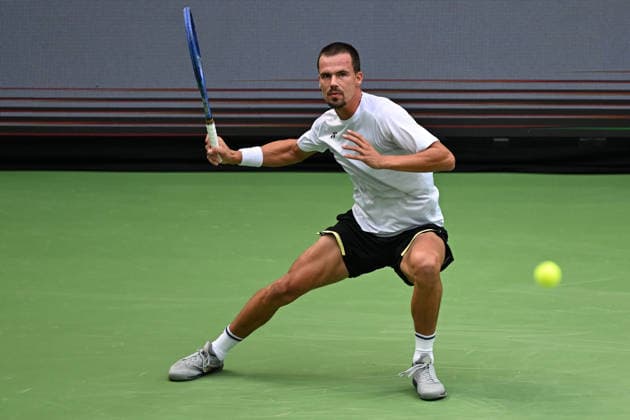 Daniel Altmaier GER 19.09.2026 ¢ Tennis ¢ Davis Cup Qualifiers 2. Runde ¢ Deutschland vs Kroatien , heristo-arena, Halle (Westfalen), NRW Germany