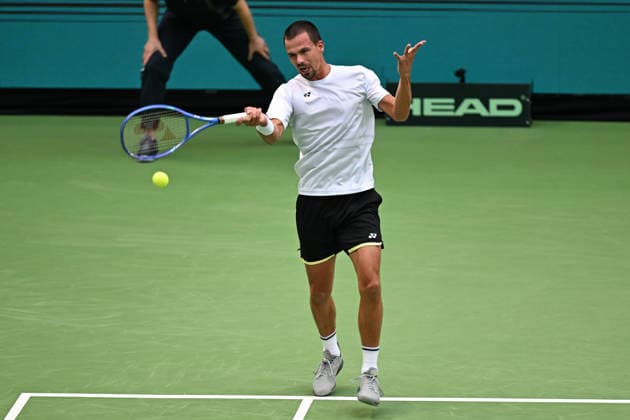 Daniel Altmaier GER 19.09.2026 ¢ Tennis ¢ Davis Cup Qualifiers 2. Runde ¢ Deutschland vs Kroatien , heristo-arena, Halle (Westfalen), NRW Germany