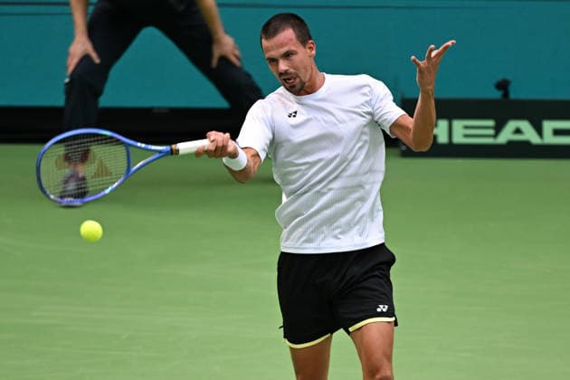 Daniel Altmaier GER 19.09.2026 ¢ Tennis ¢ Davis Cup Qualifiers 2. Runde ¢ Deutschland vs Kroatien , heristo-arena, Halle (Westfalen), NRW Germany