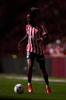 September 19, 2026, Bilbao, Vizcaya, SPAIN: Nico Williams of Athletic Club in action during the LaLiga EA Sports match between Athletic Club and Deportivo Alaves at San Mames on September 19, 2026, in Bilbao, Spain. Athletic Club V Deportivo Alaves - LaLiga EA Sports  - ZUMAa181 20260919_zaa_a181_151 Copyright: xRicardoxLarreinax
