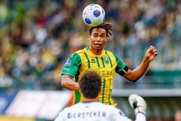 DEN HAAG , 19-09-2026 , WerkTalent Stadium , season 2026 2027 , Dutch Eredivisie football , match between ADO Den Haag and Cambuur , picture shows ADO Den Haag player Yannick Eduardo ADO - Cambuur  x207262523x Copyright: