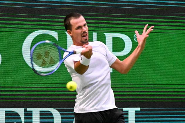 Daniel Altmaier GER 19.09.2026 ¢ Tennis ¢ Davis Cup Qualifiers 2. Runde ¢ Deutschland vs Kroatien , heristo-arena, Halle (Westfalen), NRW Germany