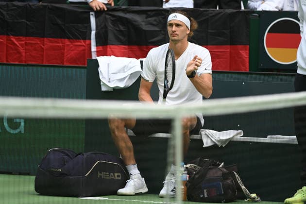 Alexander ZVEREV (GER) match1: Alexander ZVEREV (GER) - Matej DODIC (CRO) Deutschland (GER) - Kroatien (CRO) Tennis Davis Cup Qualifiers Round 2 am 19.09.2026 in der Heristo Arena Halle Westfalen, Deutschland. Â
