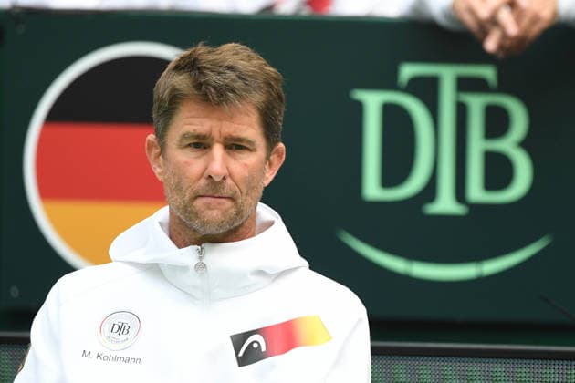 Michael KOHLMANN, Kapitaen (GER) match1: Alexander ZVEREV (GER) - Matej DODIC (CRO) Deutschland (GER) - Kroatien (CRO) Tennis Davis Cup Qualifiers Round 2 am 19.09.2026 in der Heristo Arena Halle Westfalen, Deutschland. Â
