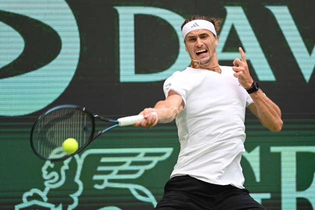 Alexander ZVEREV (GER) Aktion, match1: Alexander ZVEREV (GER) - Matej DODIC (CRO) Deutschland (GER) - Kroatien (CRO) Tennis Davis Cup Qualifiers Round 2 am 19.09.2026 in der Heristo Arena Halle Westfalen, Deutschland. Â