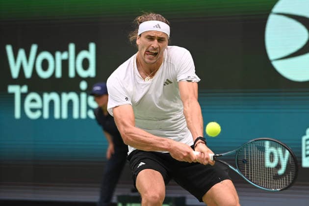 Alexander ZVEREV (GER) Aktion, match1: Alexander ZVEREV (GER) - Matej DODIC (CRO) Deutschland (GER) - Kroatien (CRO) Tennis Davis Cup Qualifiers Round 2 am 19.09.2026 in der Heristo Arena Halle Westfalen, Deutschland. Â