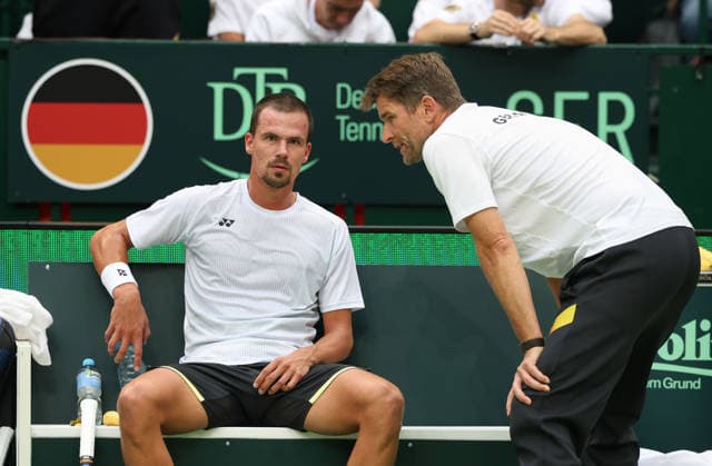 Team Germany, Daniel Altmaier, Davis Cup Germany vs. Croatia, Heristo Arena, Halle Westf., Germany Tennis - Davis Cup 20026 - - Heristo Arena - Halle West - Northrhine Westphalia - Germany - 19 September 2026. Copyright: xJuergenxHasenkopfx
