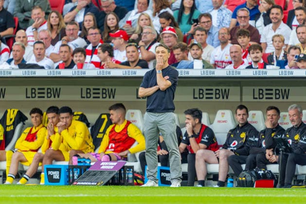 1. Fußball Bundesliga: VfB Stuttgart vs. Borussia Dortmund; 19.09.2026 Stuttgart, GERMANY - 19. September 2027: Niko KovaÄ (Borussia Dortmund, Trainer) während dem Spiel zwischen dem VfB Stuttgart und Borussia Dortmund am 4. Spieltag der 1. Fußball Bundesliga in der MHP ARENA. Copyright: xBEAUTIFULxSPORTS Steinx