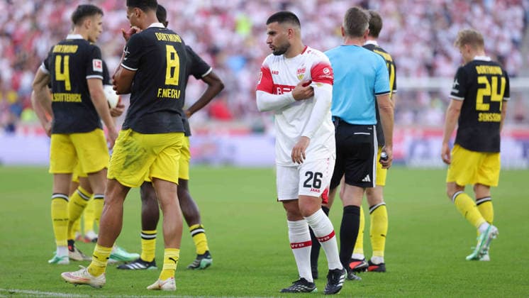 19.09.2026, Deutschland, Stuttgart, Fußball Bundesliga, VfB Stuttgart vs. Borussia Dortmund, Deniz Undav (VfB)